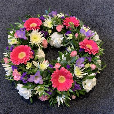 Florists choice wreath